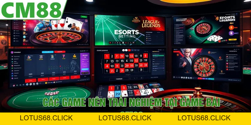 Game Bài CM88 | Săn Jackpot Khủng, Thắng Lớn Mỗi Ngày - Lotus68